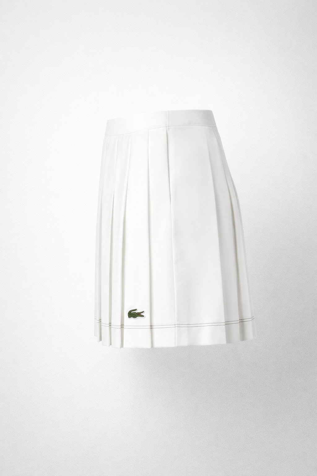 Lacoste - Jupe Plissée Blanche