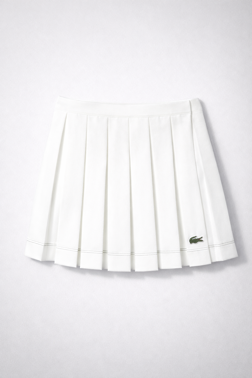 Lacoste - Jupe Plissée Blanche